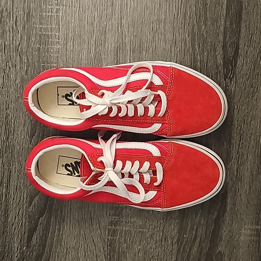 Red Vans - Picture 3 of 3